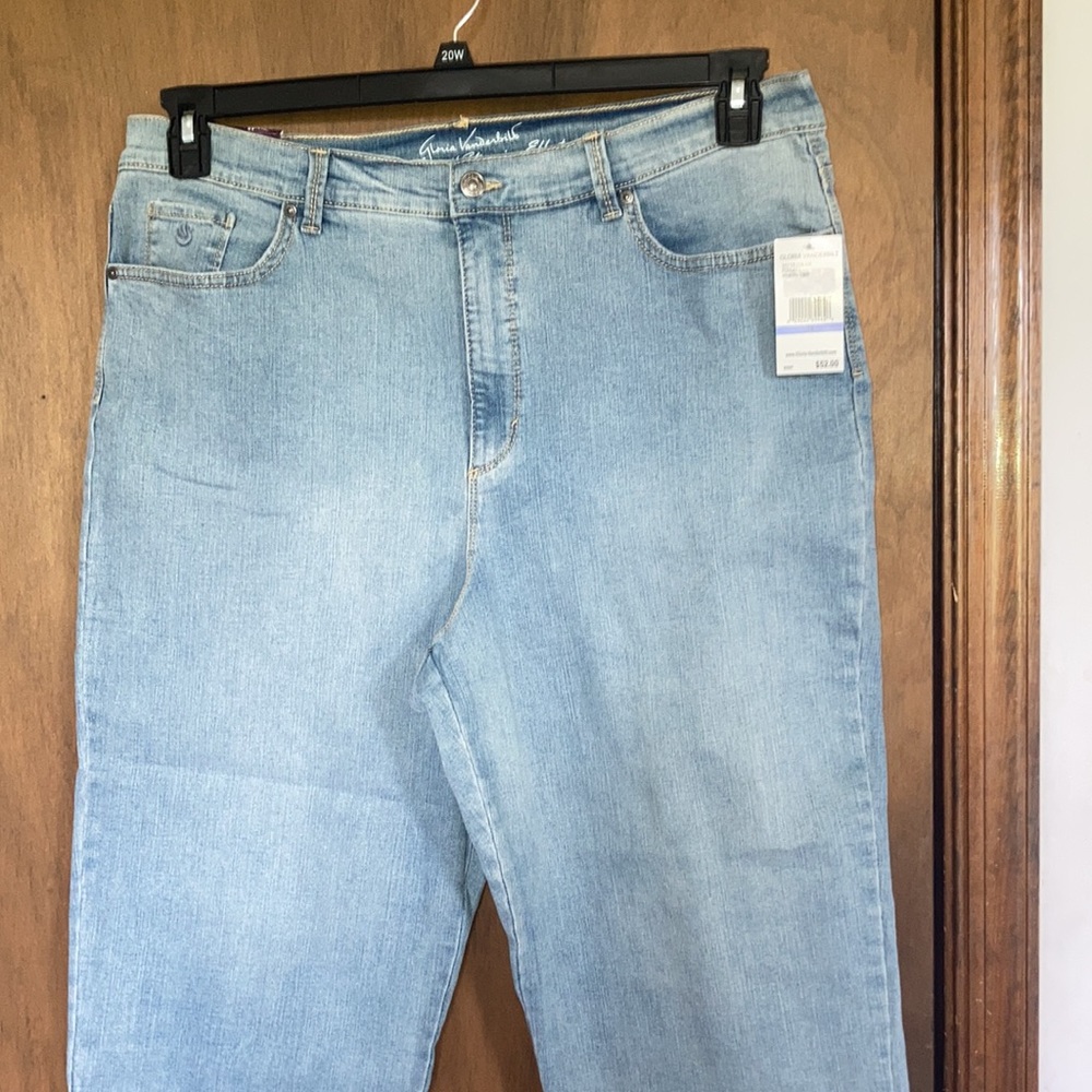 Gloria Vanderbilt Amanda Capri jean classic rise size 18 - Picture 5 of 17